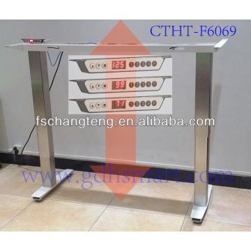 Lokeren 4 mesa de oficina ajustable en altura con memoria preestablecida a 110v o 220v eléctrica como la mesa de comedor de altura ajustable Sint-Truiden